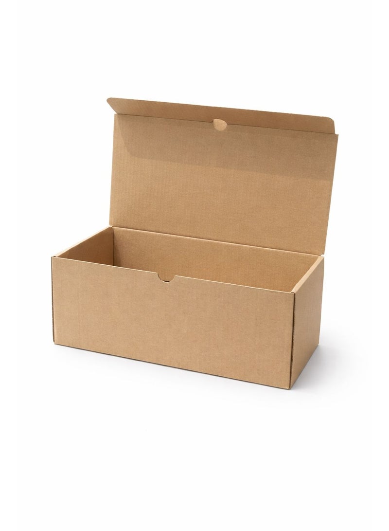 Set of 5 Cardboard Packaging Boxes – Size 36 × 25 × 15 cm – Strong Foldable Shipping and Storage Boxes Easy to Assemble - Image 5